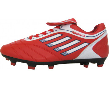 Бутсы Adidona F90 6866-1 красно-белые