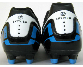 Бутсы Skyview А 08382-2 черно-бело-голубые