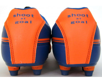 Бутсы Shoot at goal А 9332-3 сине-оранжевые