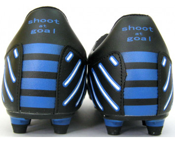 Бутсы Shoot at goal А 9336-4 черно-синие