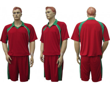 Футбольная форма Барс м1 красно-зеленая