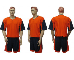 Футбольная форма Барс м4 оранжево-темно-синяя