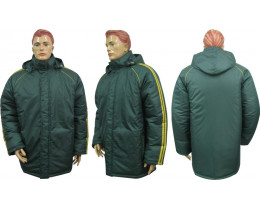 Куртка спортивная Барс м3 бол. зелено-желтая