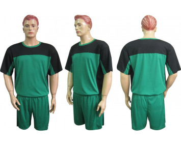 Волейбольная форма Барс м1 зелено-черная