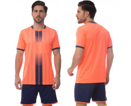 Форма футбольная Z5 оранжево-синяя