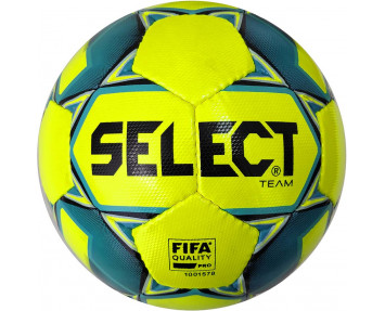 Мяч футбольный Select TEAM FIFA жёлтый