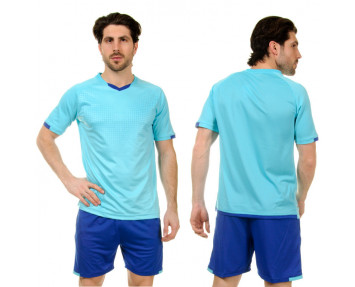 Форма футбольна СО-6301 блакитно(м'ятно)-синя