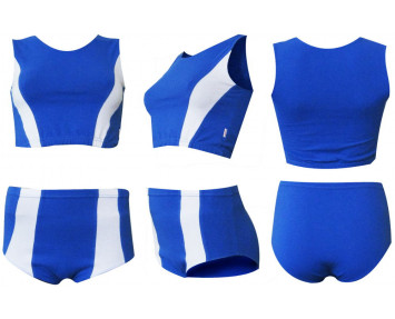 Форма для легкой атлетики м1 сине-белая
