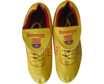 Бутсы Barcelona 18853-1 жёлтые