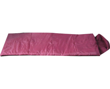 Спальный мешок Турист с капюшеном бордовый