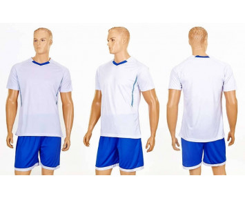 Форма футбольная подростковая OO 70-55-W бело-синяя