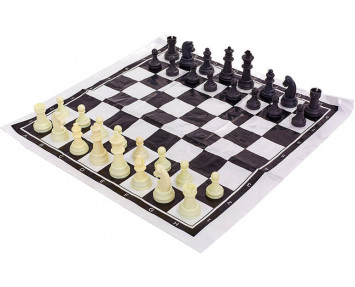 Запасные фигуры для шахмат IG-3105 пласт+полотно для игры
