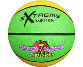 Мяч баскетбольный Extreme motion цветной