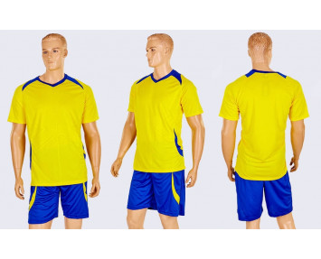 Форма футбольная подростковая ОО 20-16-В желто-синяя