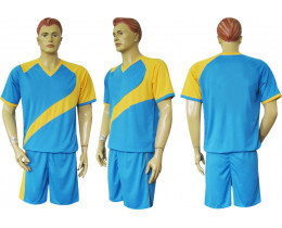 Волейбольная форма Барс м3 голубо-желтая