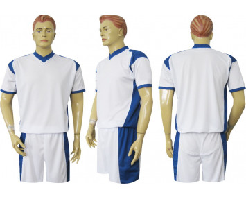 Футбольная форма Барс м6 бело-синяя