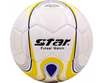 Мяч футзальный JMU-1635-1 бело-желтый