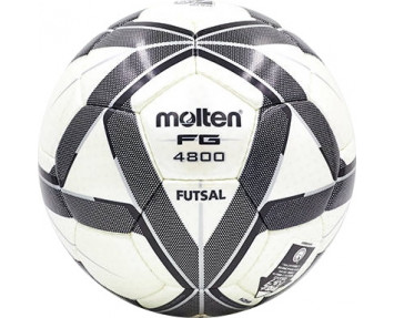 Мяч футзальный Molten F9-G4800-KS бело-черный