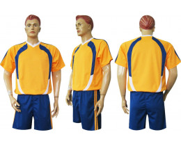 Футбольная форма Барс ф15 желто-сине-белая