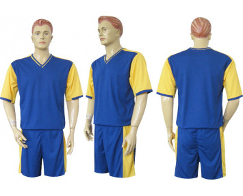 Футбольная форма Барс ф14 сине-желтая