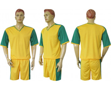 Футбольная форма Барс ф14 желто-зеленая
