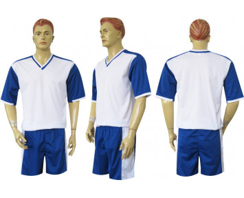 Футбольная форма Барс ф14 бело-синяя