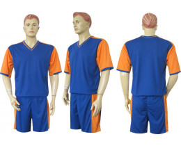Футбольная форма Барс ф14 сине-оранжевая