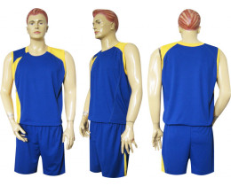 Волейбольная форма Барс м5 сине-желтая б/р