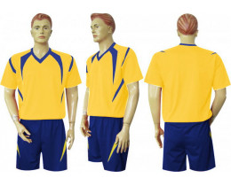 Футбольная форма Барс ф13 желто-синяя