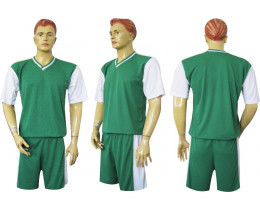 Футбольная форма Барс ф14 зелено-белая