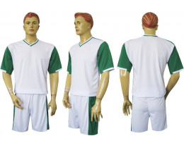 Футбольная форма Барс ф14 бело-зеленая