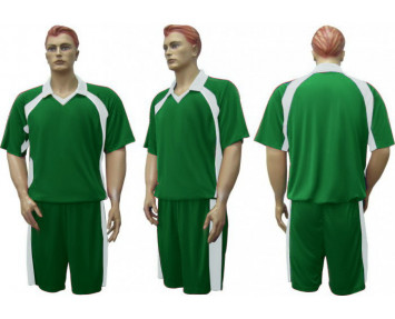 Футбольная форма Барс м1 зелено-белая