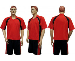 Футбольная форма Барс м1 красно-черная