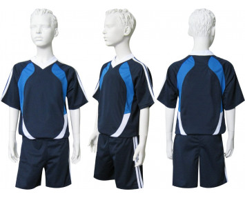 Форма футбольная подростковая Барс М 1 тёмно-сине-белая