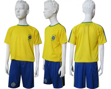 Форма клубная Бразилия жёлто-синяя