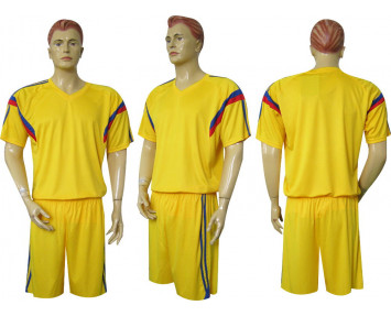 Форма футбольная ОО 44-76-Y желто-сине-красная
