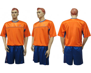 Футбольная форма Барс м3 оранжево-синяя