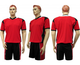 Футбольная форма Барс м6 красно-черная