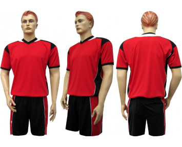 Футбольная форма Барс м6 красно-черная