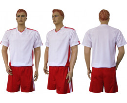 Футбольная форма Барс 7D бело-красная