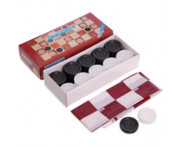 Шашки з вініловим ігровим полем 3508